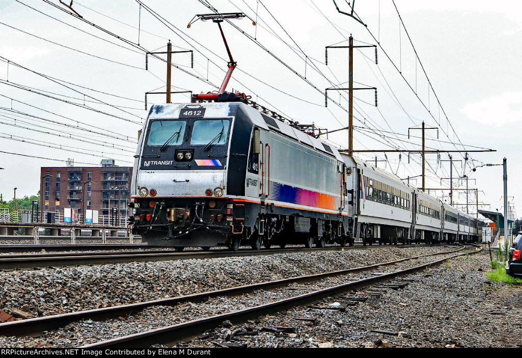 NJT 4612 on train 7220